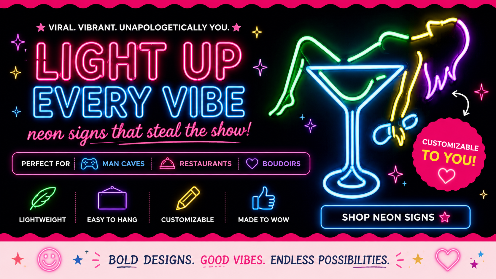 custom neon signs for gifts