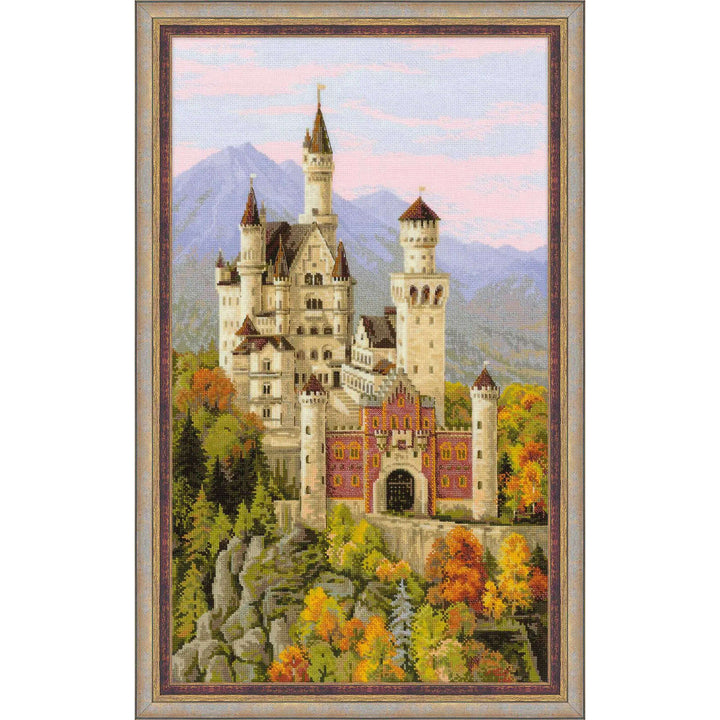 Neuschwanstein Castle R1520 Counted Cross Stitch Kit
