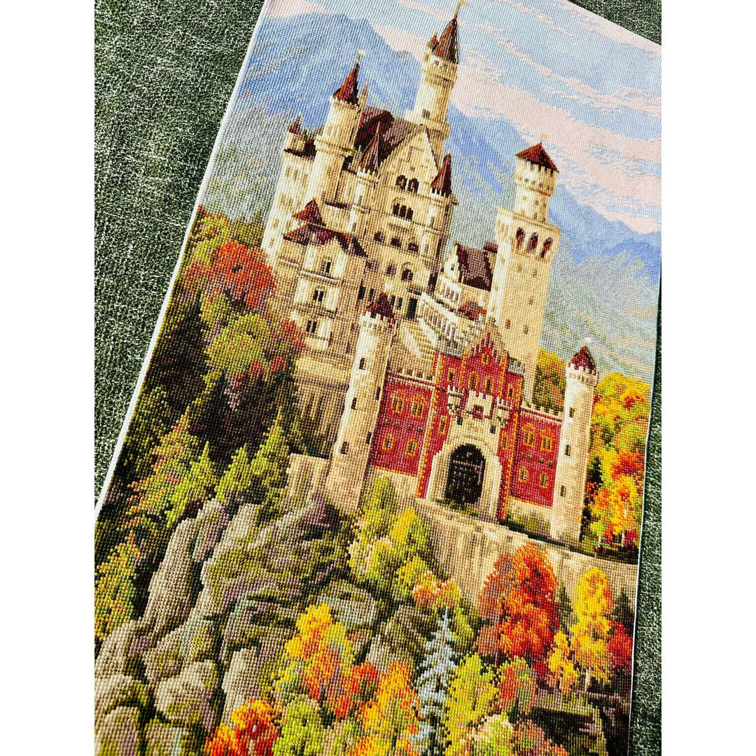 Neuschwanstein Castle R1520 Counted Cross Stitch Kit