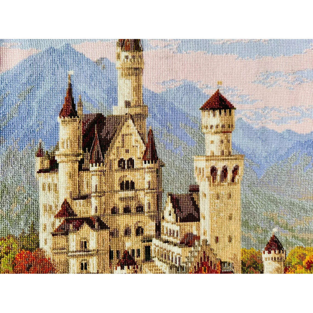 Neuschwanstein Castle R1520 Counted Cross Stitch Kit