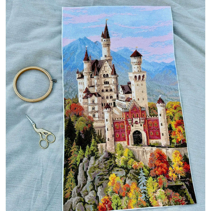 Neuschwanstein Castle R1520 Counted Cross Stitch Kit