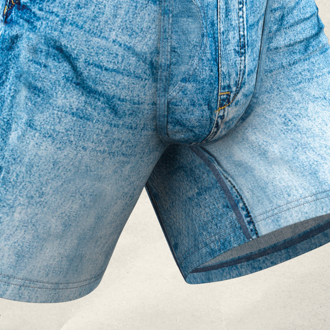 The Never Nude | Denim paradICE™ Cooling Ball Hammock® Pouch Underwear