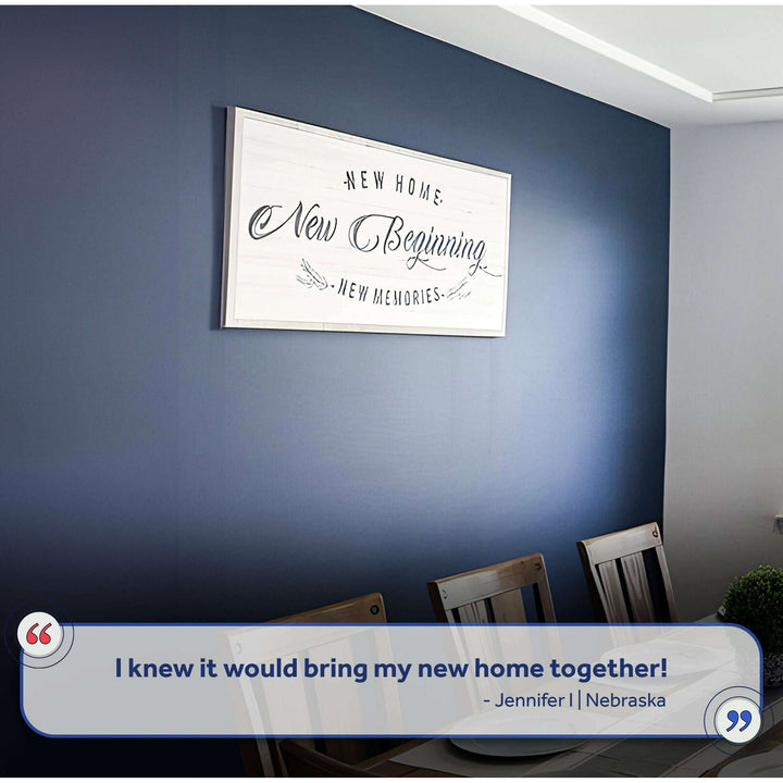 New Home, New Beginning Sign III