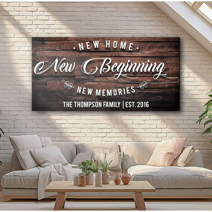 New Home Sign III