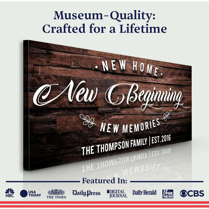 New Home Sign III