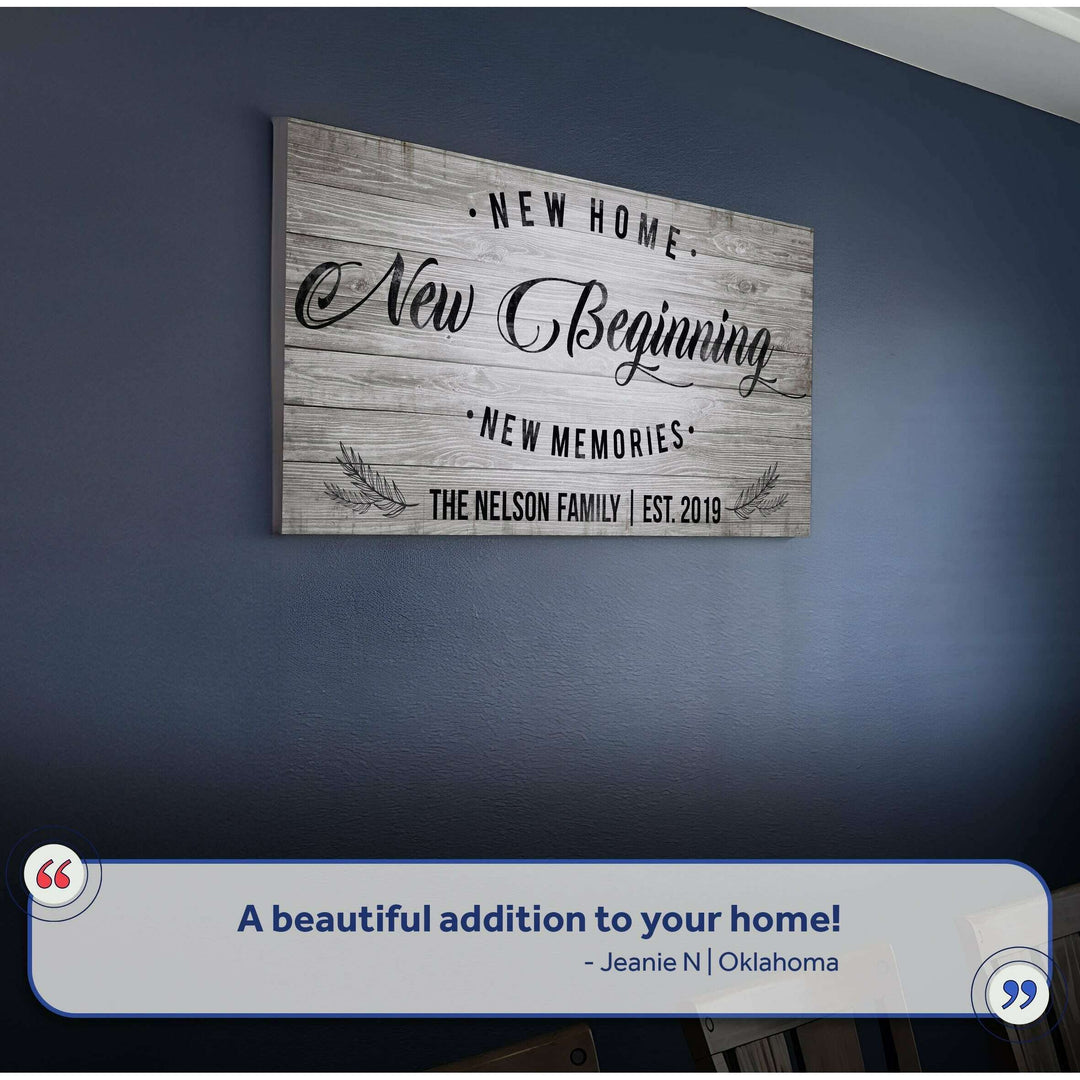 New Home Sign