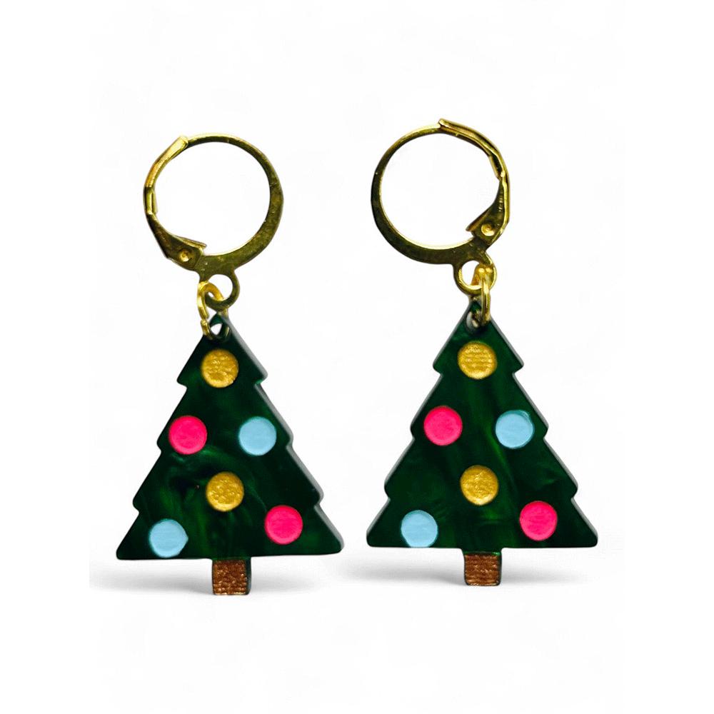 NEW! "I PICCOLINI" Earrings - Christmas Tree Earrings image 2