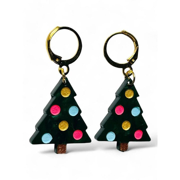 NEW! "I PICCOLINI" Earrings - Christmas Tree Earrings image 3