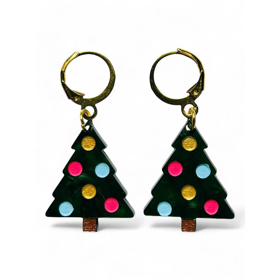 NEW! "I PICCOLINI" Earrings - Christmas Tree Earrings image