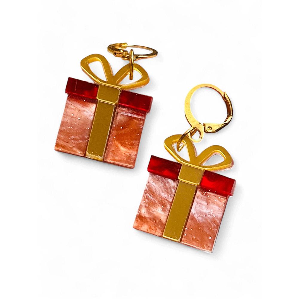 NEW! "I PICCOLINI" Earrings - Mini Christmas Package (Two Colors Available) image 1