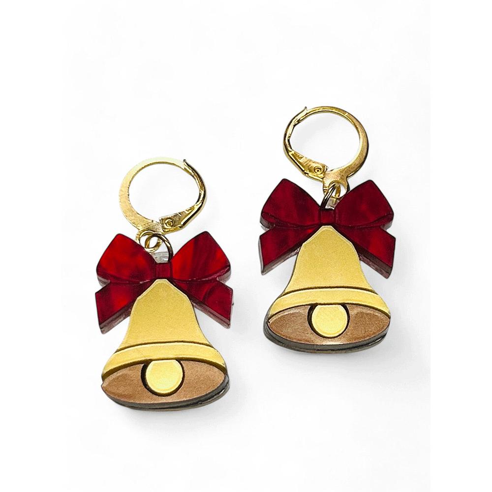 NEW! "THE LITTLE ONES" Earrings - Mini Christmas Bells image 1