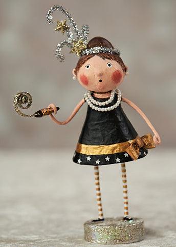 New Year's Evie Holiday Figurine by Lori Mitchell - Quirks!