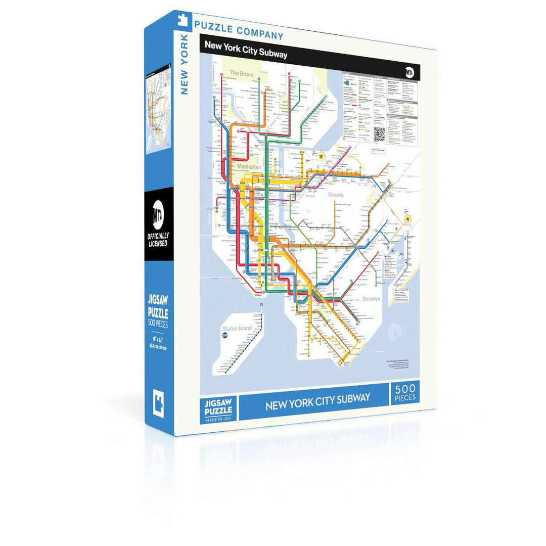 New York Subway Map Jigsaw Puzzle