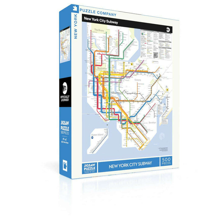 New York Subway Map Jigsaw Puzzle