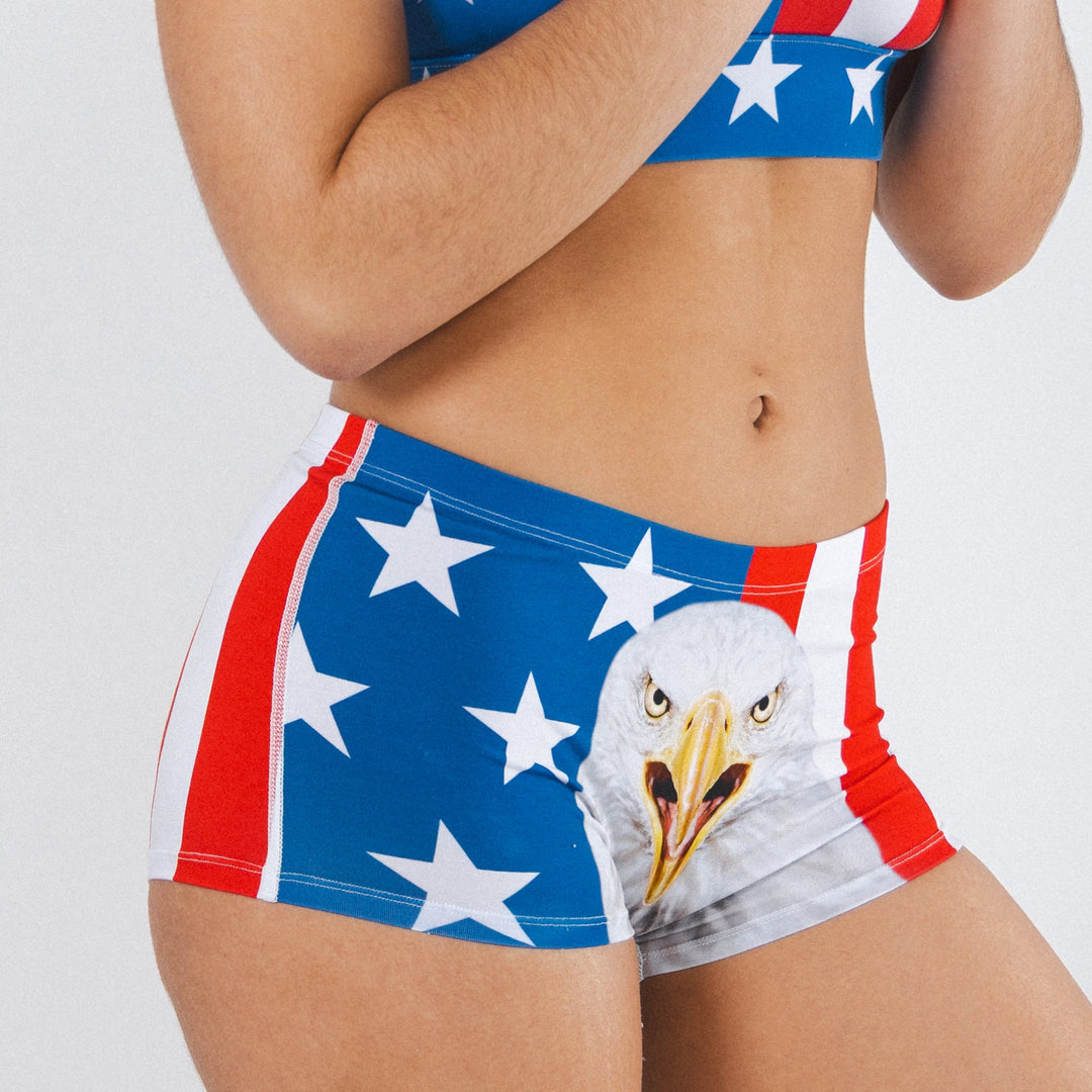 The Mascot | American Flag Modal Boyshort Underwear