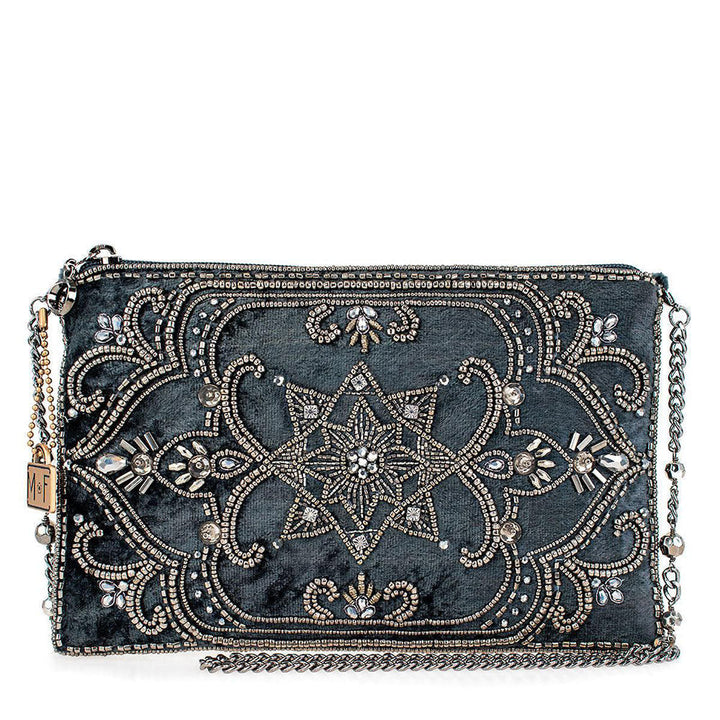 Night Light, Pewter Mini Crossbody Handbag by Mary Frances image