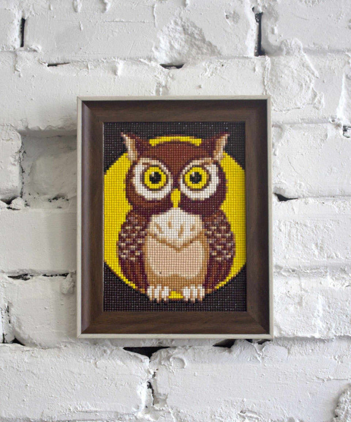 Night Owl WD308 5.9 x 7.9 inches Wizardi Diamond Painting Kit