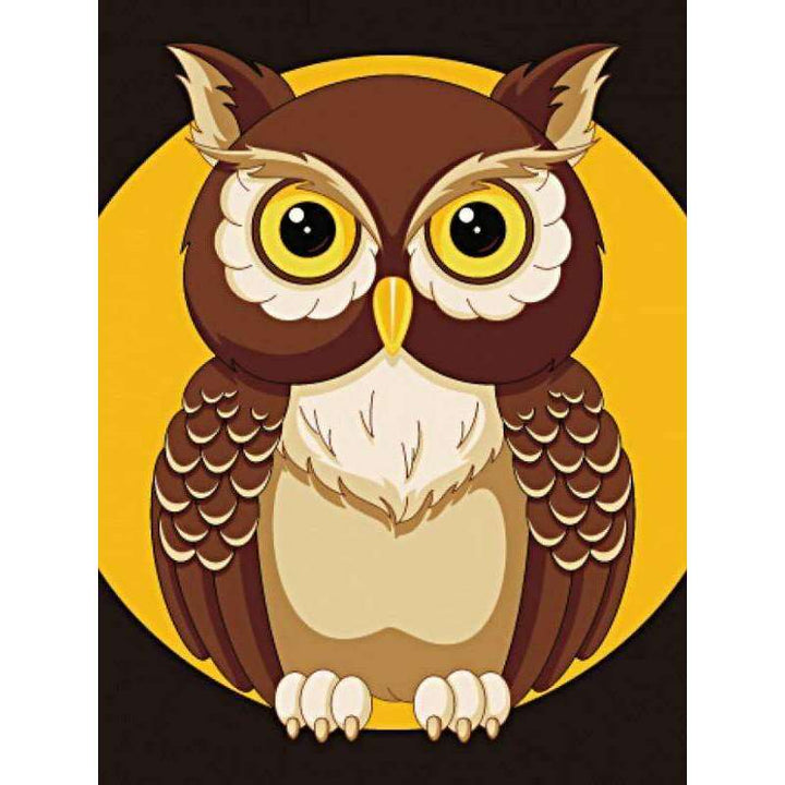 Night Owl WD308 5.9 x 7.9 inches Wizardi Diamond Painting Kit