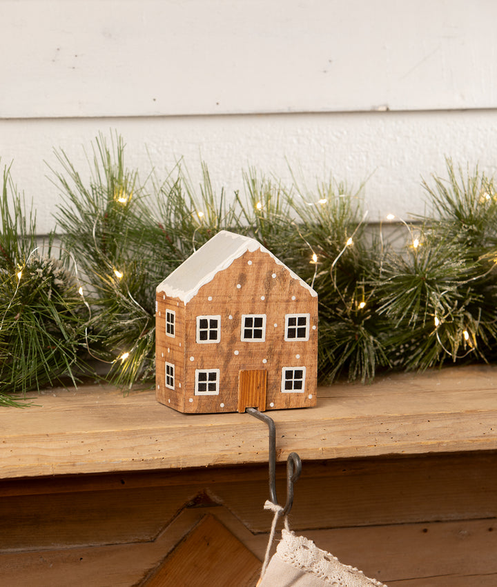 Natural House Stocking Holder by Bethany Lowe Designs, image 2