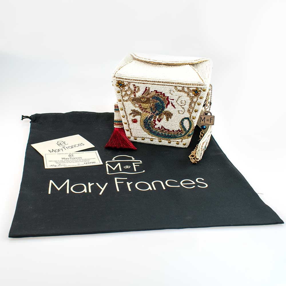 Noble Dragon Handbag by Mary Frances Image 9