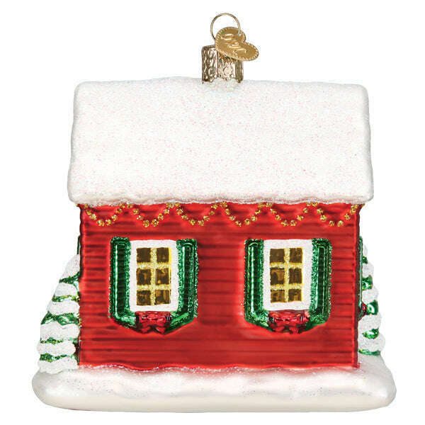 Old World Christmas Norman Rockwell You're Home! Blown Glass Ornament