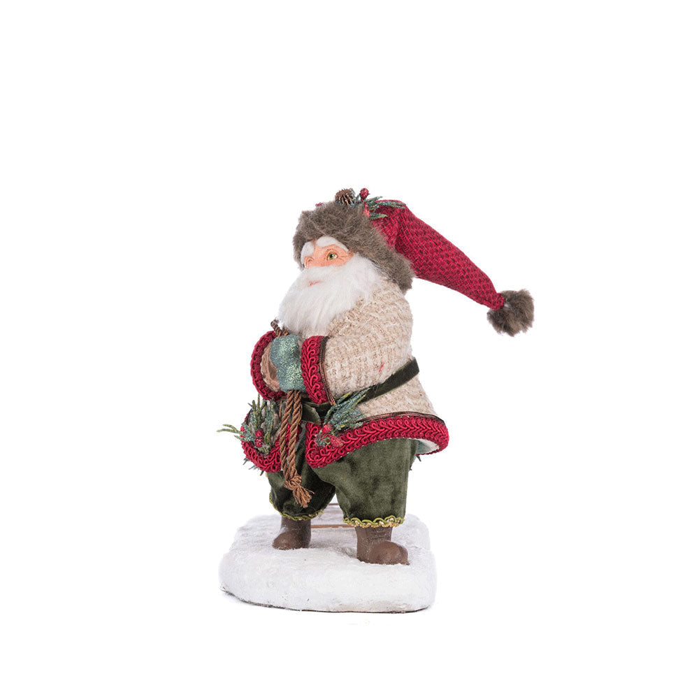 North Country Santa Pulling Sleigh Candle Holder by Katherine's Collection image 3