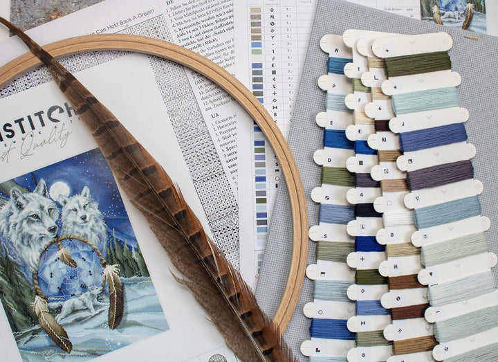 Nothing Can Hold Back A Dream L8067 Counted Cross Stitch Kit