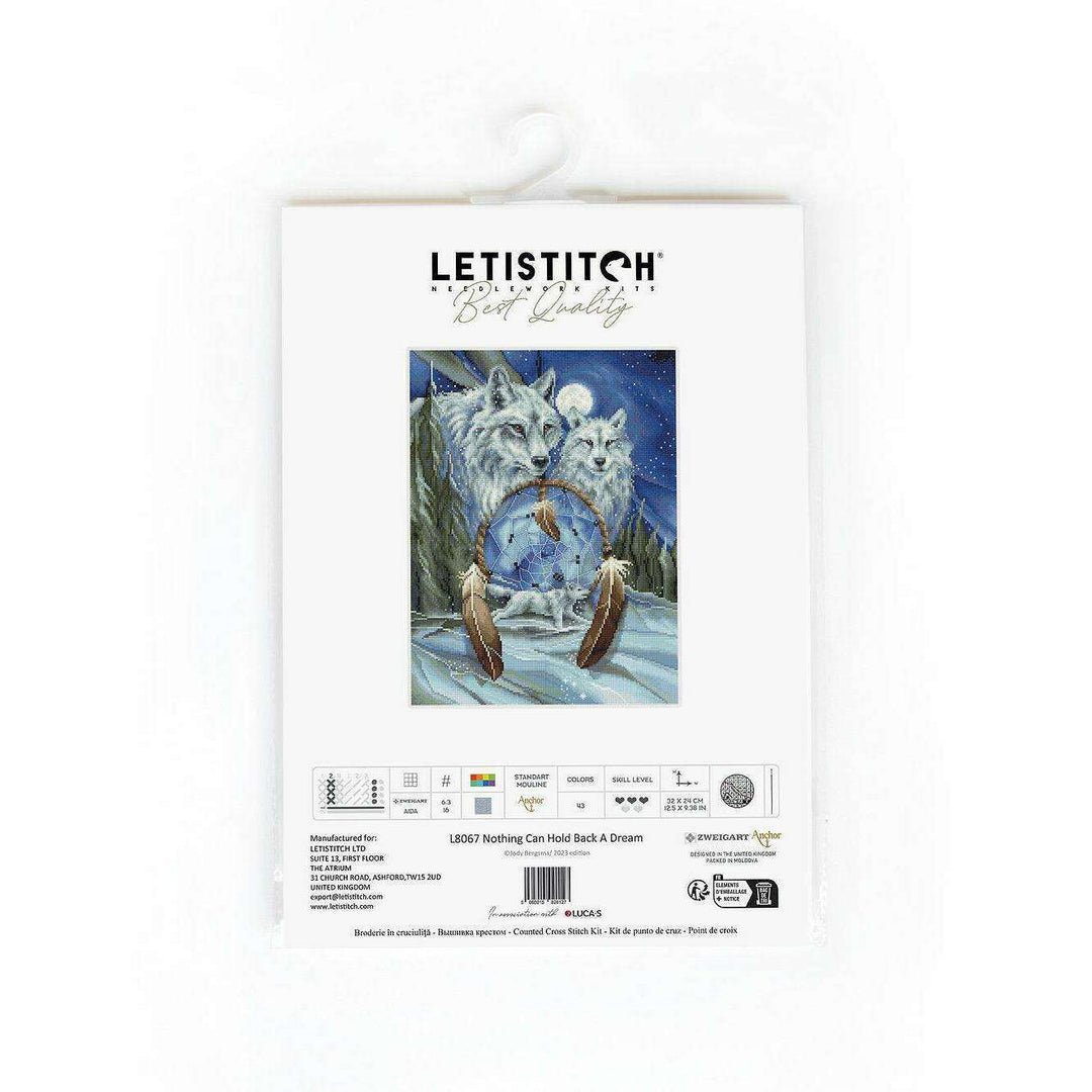 Nothing Can Hold Back A Dream L8067 Counted Cross Stitch Kit