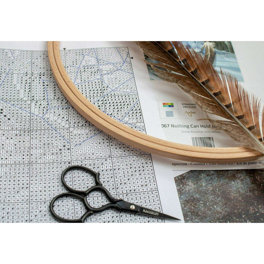 Nothing Can Hold Back A Dream L8067 Counted Cross Stitch Kit