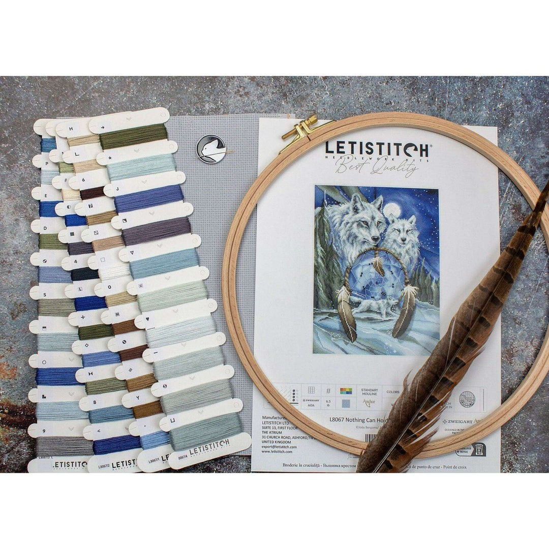 Nothing Can Hold Back A Dream L8067 Counted Cross Stitch Kit