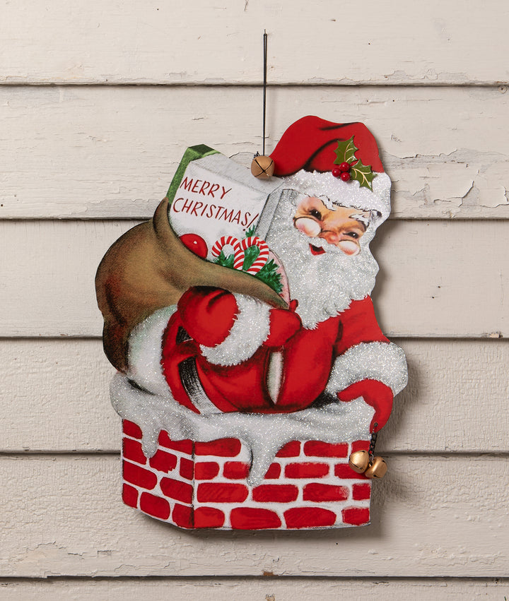 Merry Christmas Santa Sign by Bethany Lowe Designs, image 3