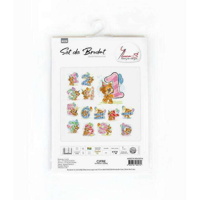 Numbers B1228L Counted Cross-Stitch Kit
