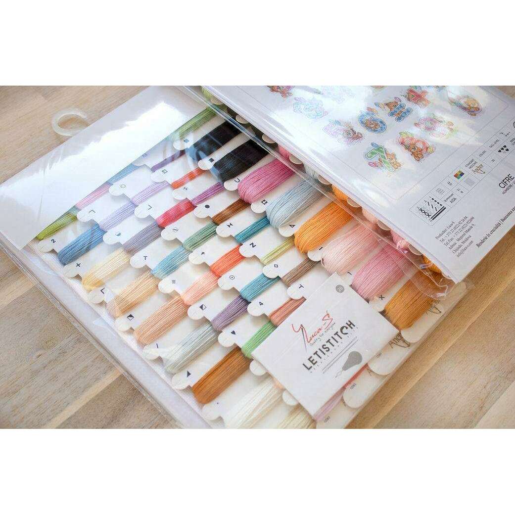 Numbers B1228L Counted Cross-Stitch Kit