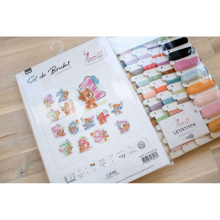 Numbers B1228L Counted Cross-Stitch Kit