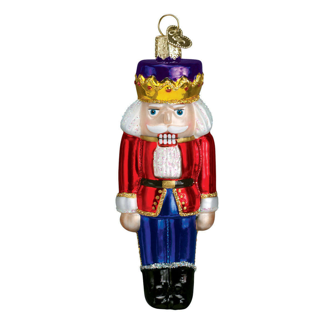 Old World Christmas Nutcracker Prince Blown Glass Ornament