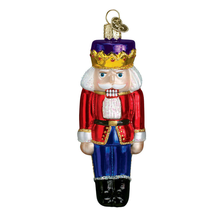 Old World Christmas Nutcracker Prince Blown Glass Ornament