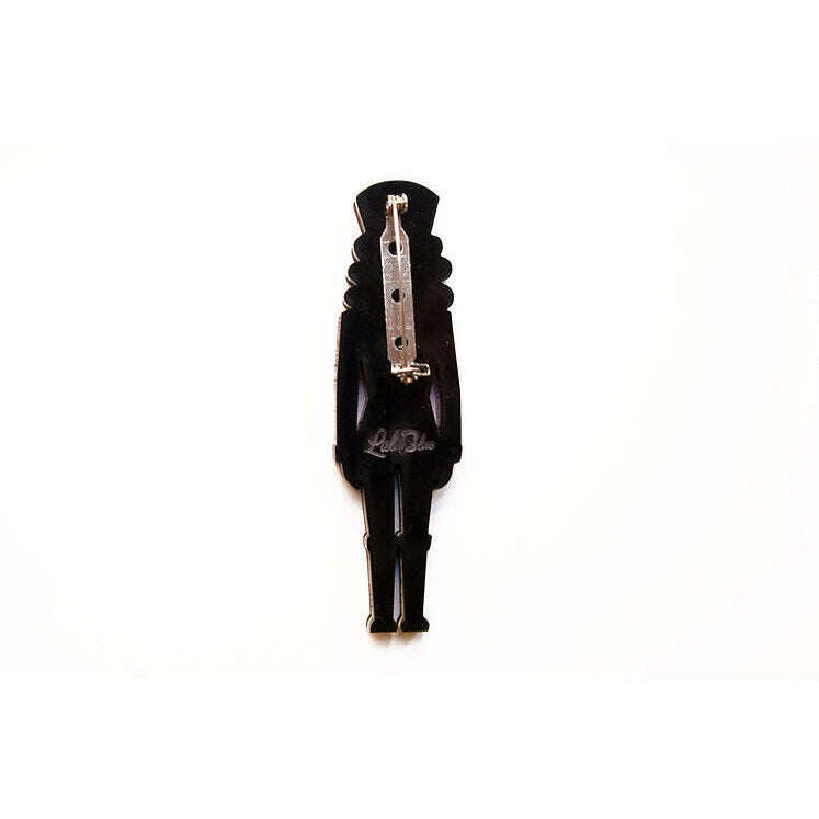 Nutcracker Soldier Brooch by Laliblue