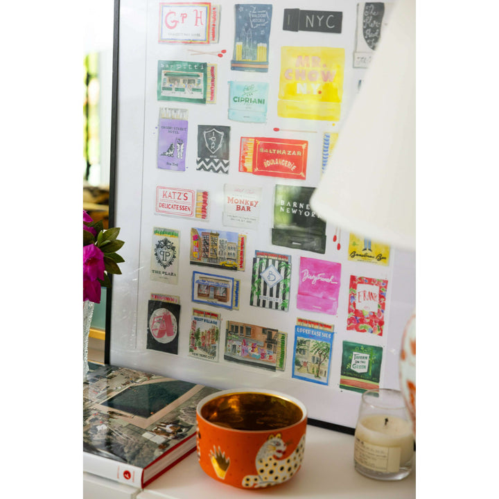 NYC Collection Matchbook Art Print