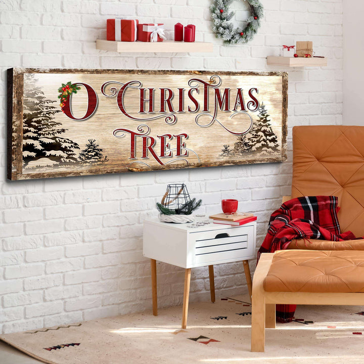 O Christmas Tree Sign