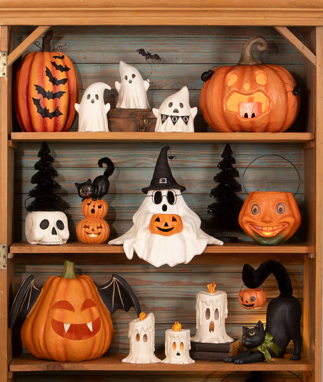 Luminary Boo with Bat by Bethany Lowe Designs, image 5