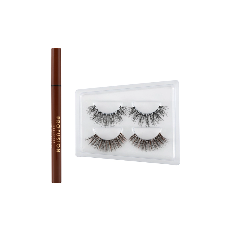 Double Shot Fauxspresso 2 Pair Faux Mink Lash Set + Adhesive