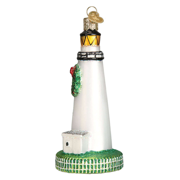 Old World Christmas Ocracoke Lighthouse Blown Glass Ornament