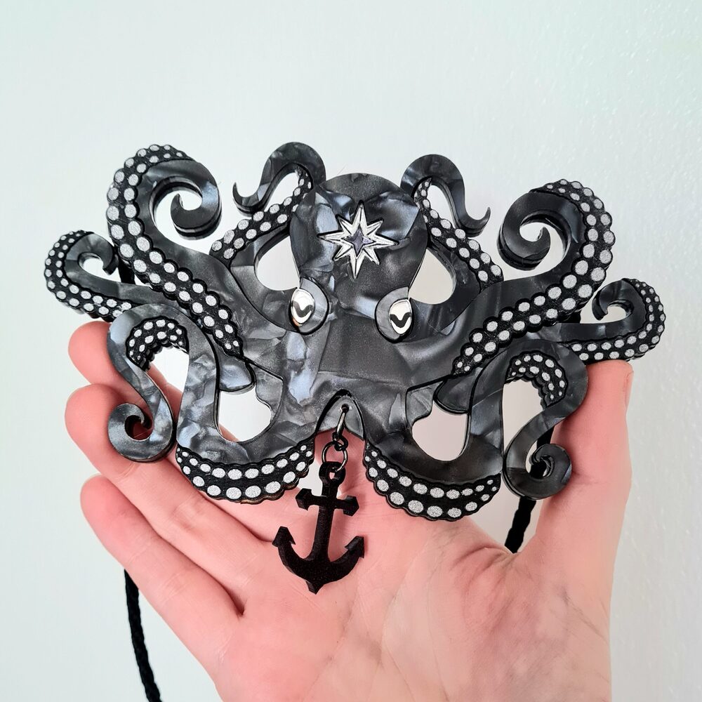 Octopus Statement Necklace by Cherryloco Jewellery 1