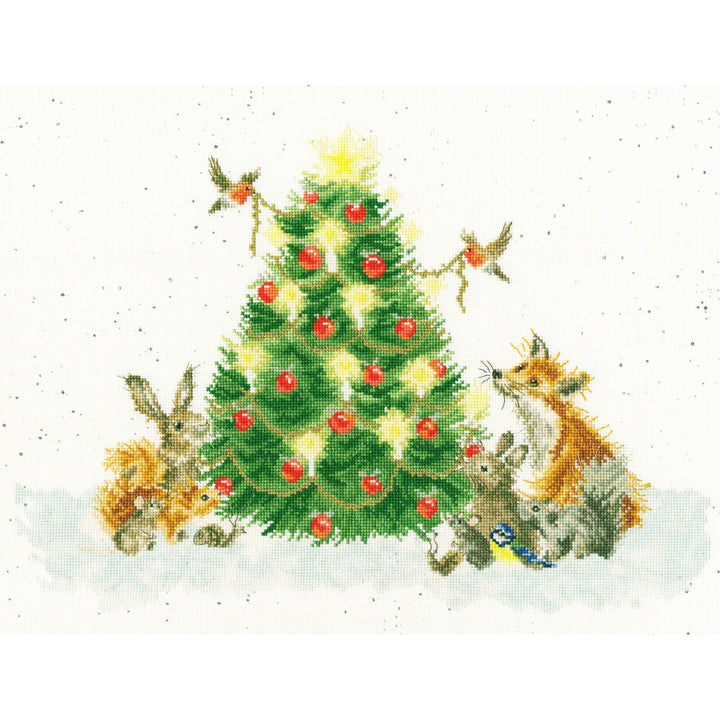 Oh Christmas Tree XHD107 Counted Cross Stitch Kit