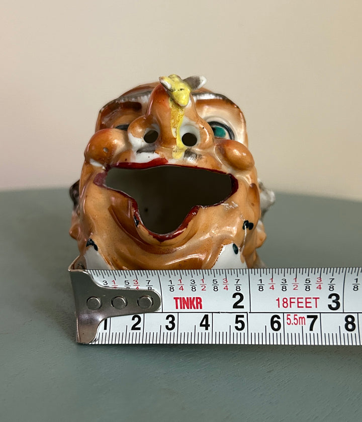 Old man ashtray width measurement