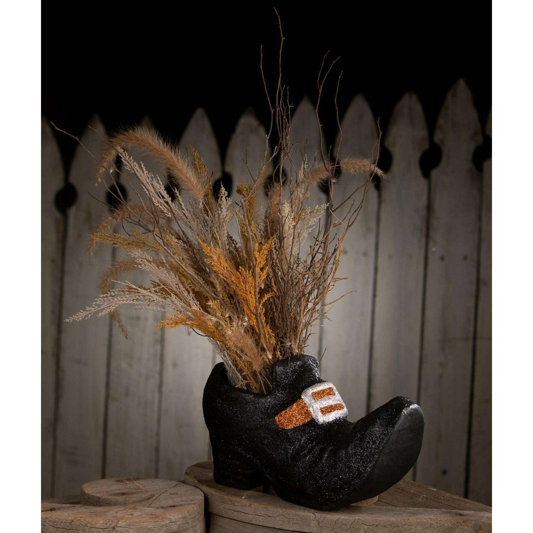 Old Witch's Shoe Paper Mache by Bethany Lowe Designs, image 3
