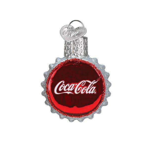 Old World Christmas Coca-Cola Mini Diner Blown Glass Ornament Set