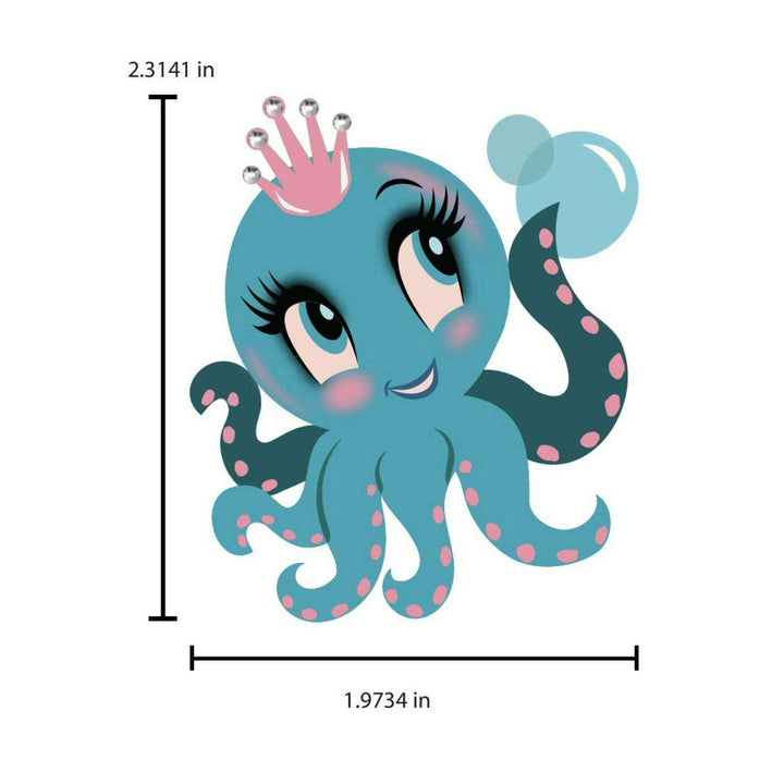 Olivia the Octo Cutie Brooch by Miss Fluff x Lipstick & Chrome – view 2