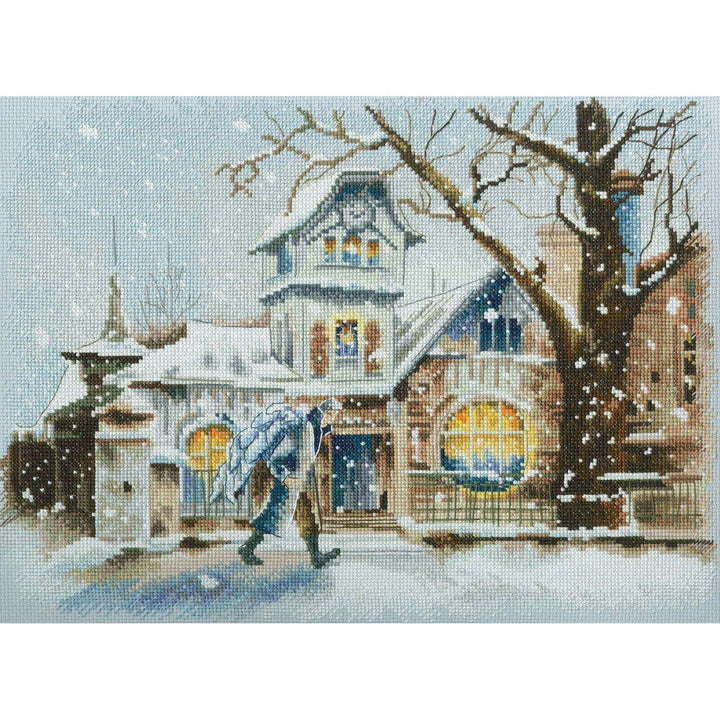 On duty through November M930 Counted Cross Stitch Kit