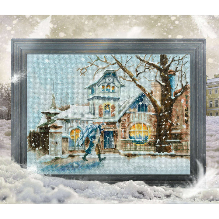 On duty through November M930 Counted Cross Stitch Kit